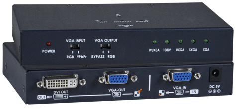 VGA-DVI (Front & Back)