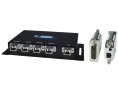 FIBER-1X4-SMSC Optical Splitter and ST-1FODVI-R-SC Remote Unit (Front & Back)