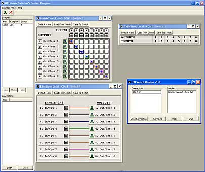 Matrix Control Software with (GUI) Graphical User Interface